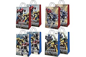 16PCS Boys Transformers Party Bags for Kids Male Gift Set for Art...