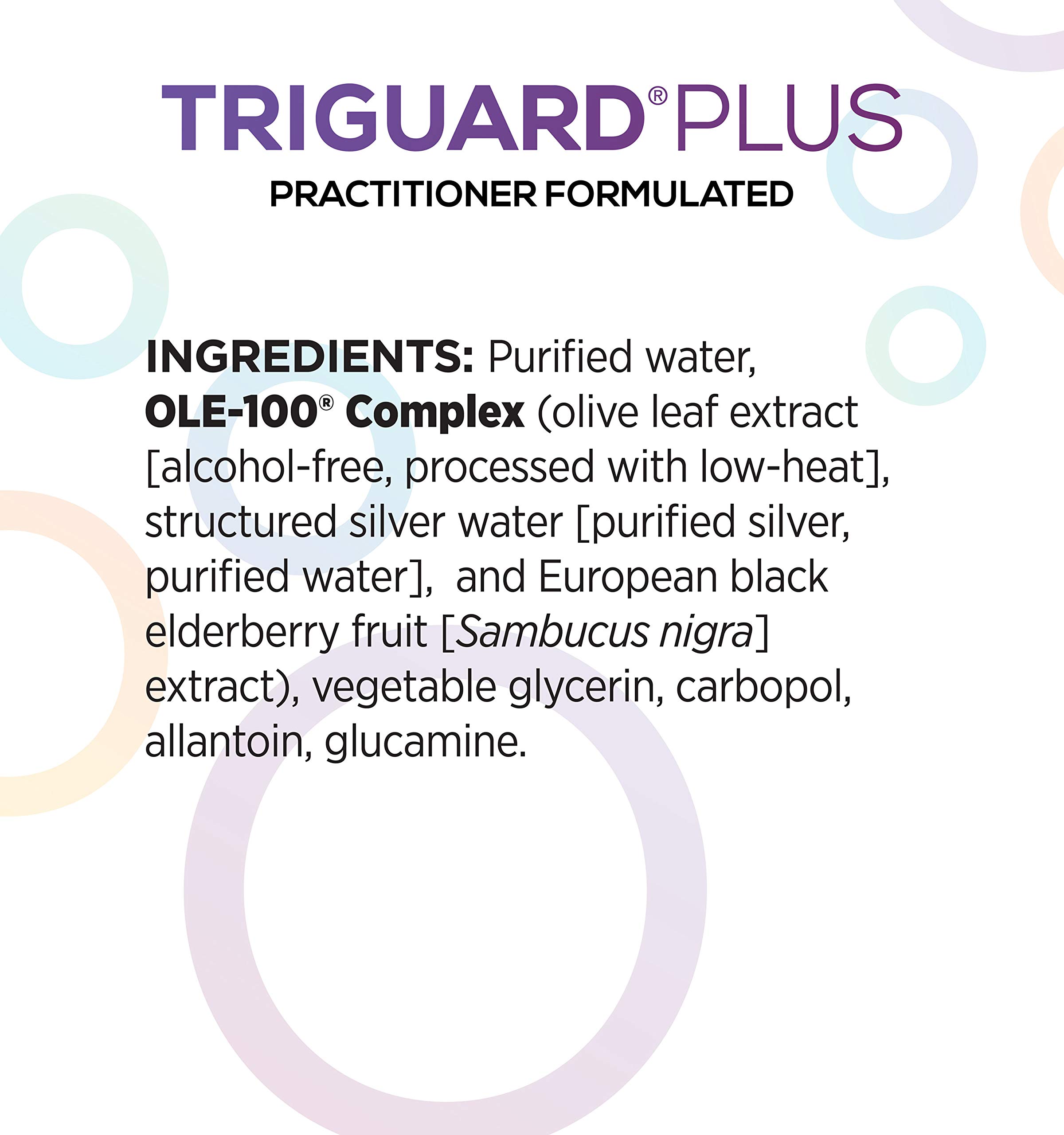 TriGuard Plus Nasal Spray Colloidal Silver Liquid with Olive Leaf