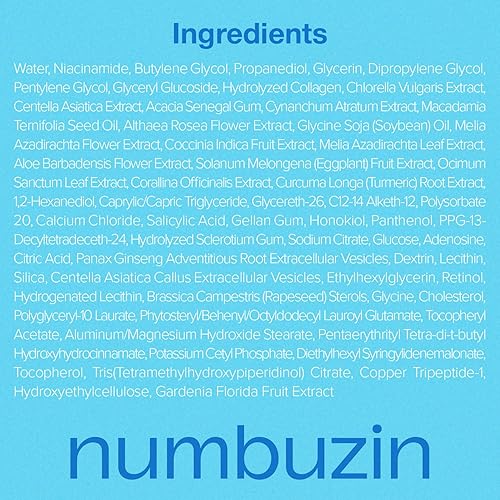 Miniatura 9 de numbuzin Suero de retinol No.3  Suero de refinación de poros azul bio-retinol  Cuidado de la piel coreano, tensante, reafirmante, coreano