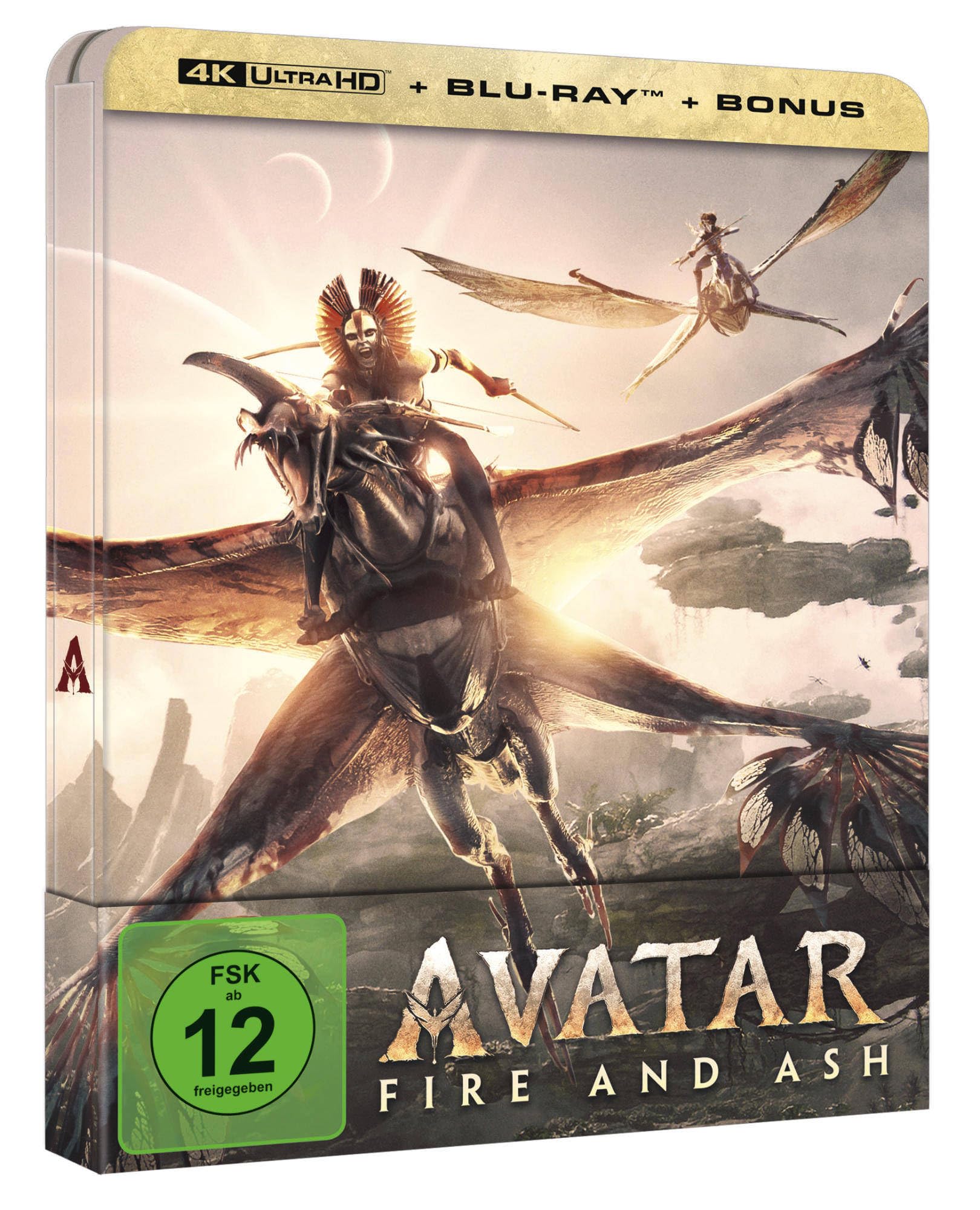Avatar - Fire and Ash   (4K UHD Steelbook)