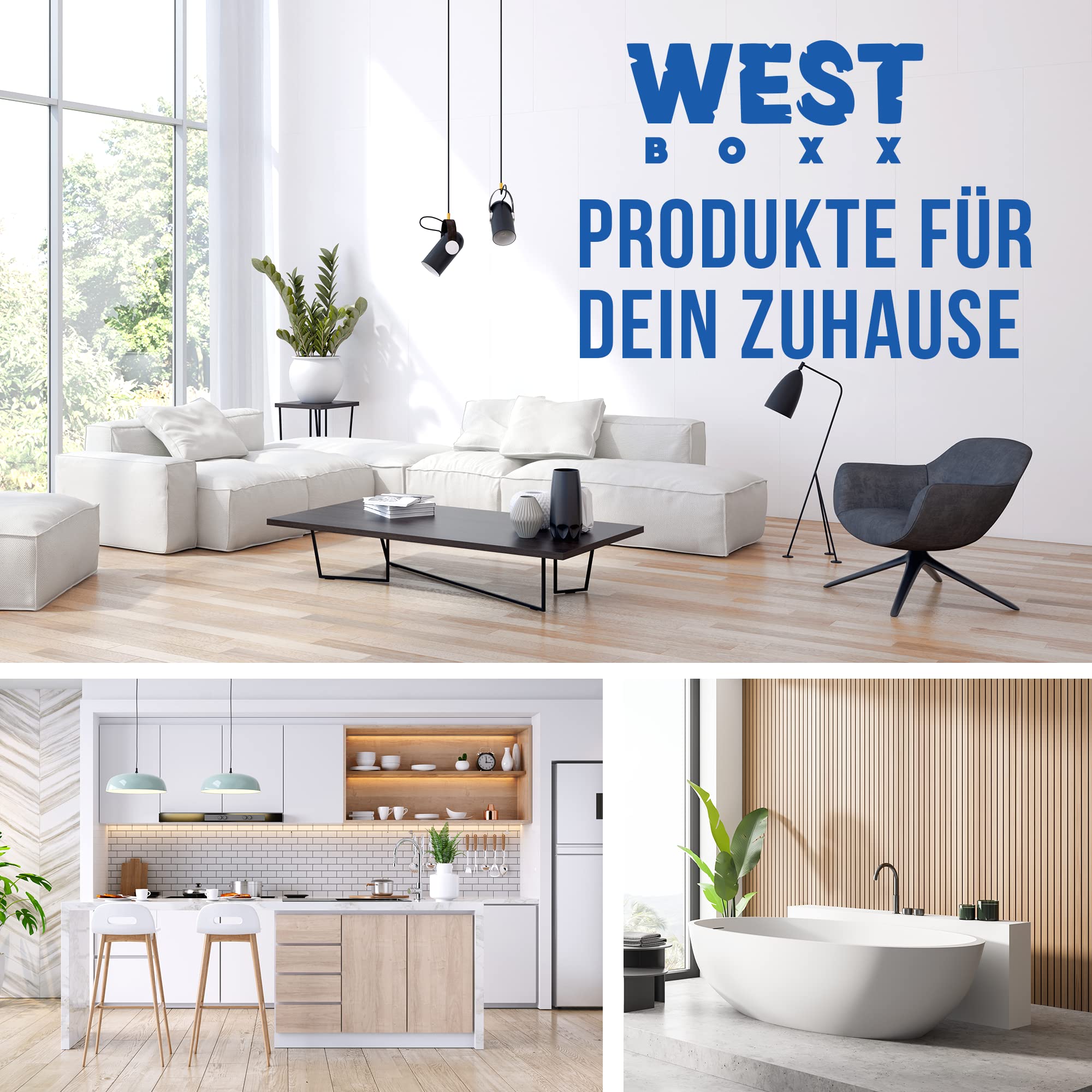 Box aus 20x Loch- und Rissfüller 100 ml für eine glatte & rissfreie Oberfläche, Fertigspachtel innen für Wand & Decke
