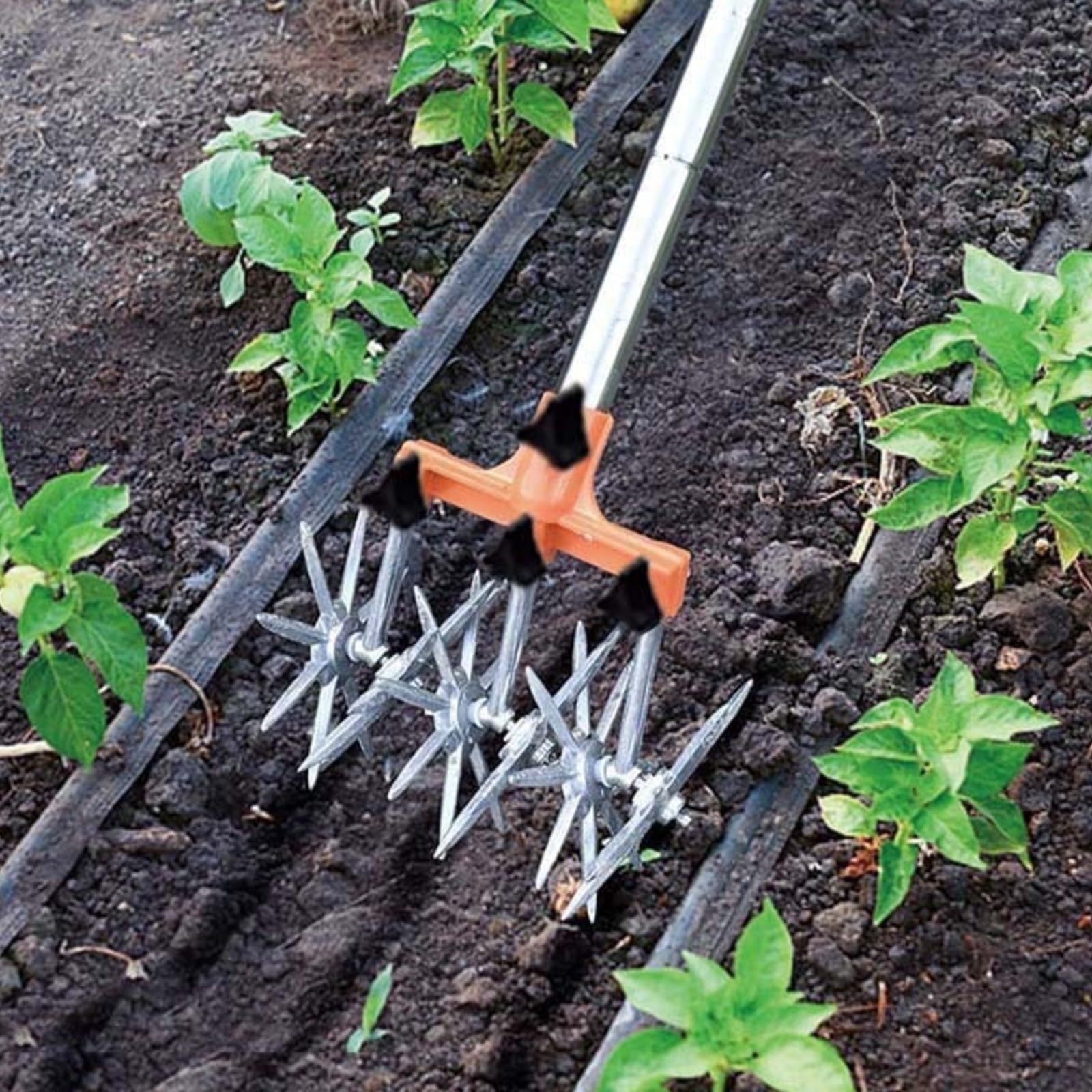 Coltivatore a Rotazione Rapido | Robusto, Sarchiatore, Efficiente, Attrezzo per il Giardinaggio, Aiuole, Giardinieri