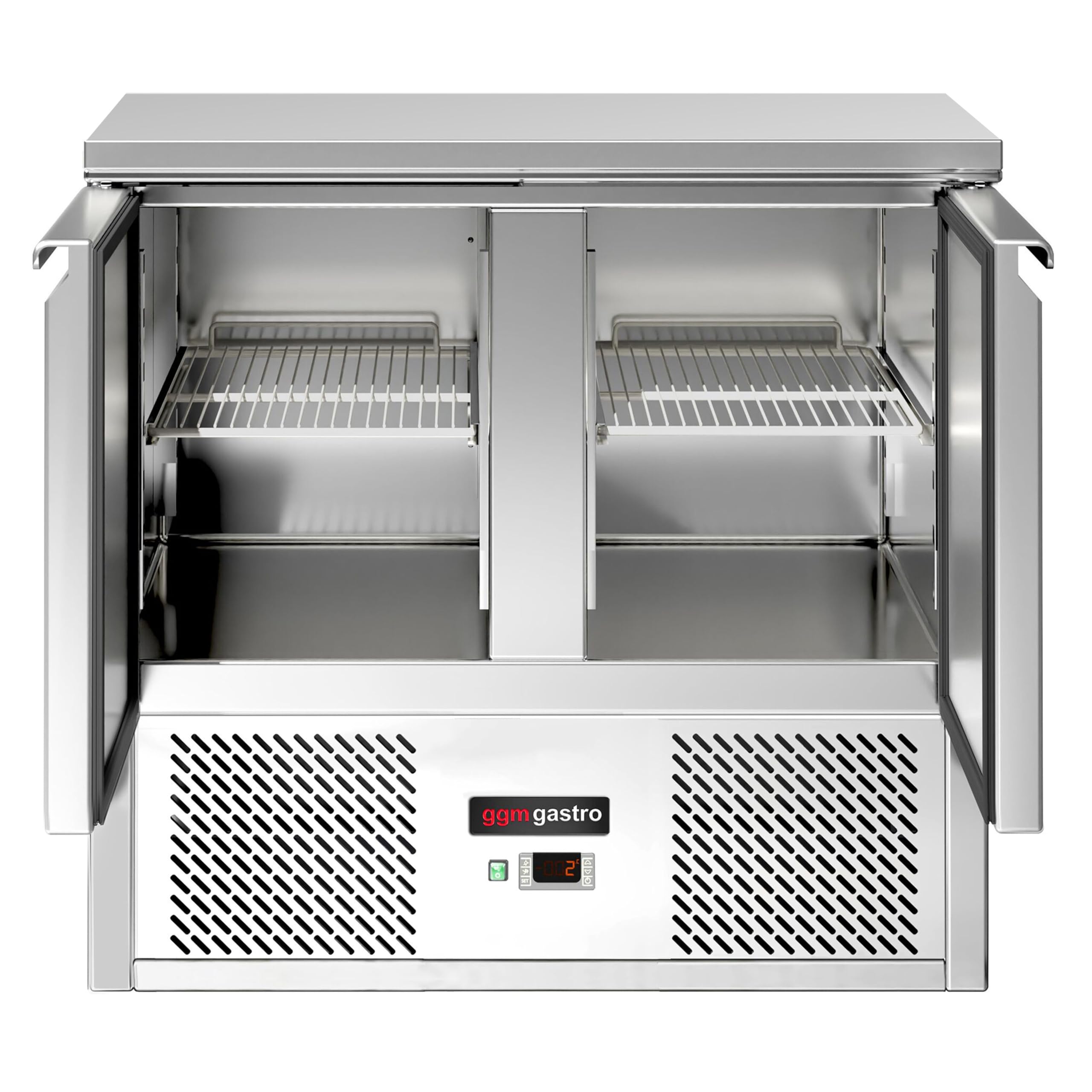 GGM Gastro | SAG97END#07 | Kühltisch ECO - 900x700mm - mit 2 Türen