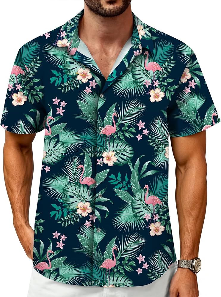 Tropical Summer Shirt for Men
