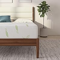 Vista 12 de NapQueen Individual, colchón de espuma viscoelástica de 6 pulgadas con té verde Anula, cama en caja, certificado CertiPUR-US