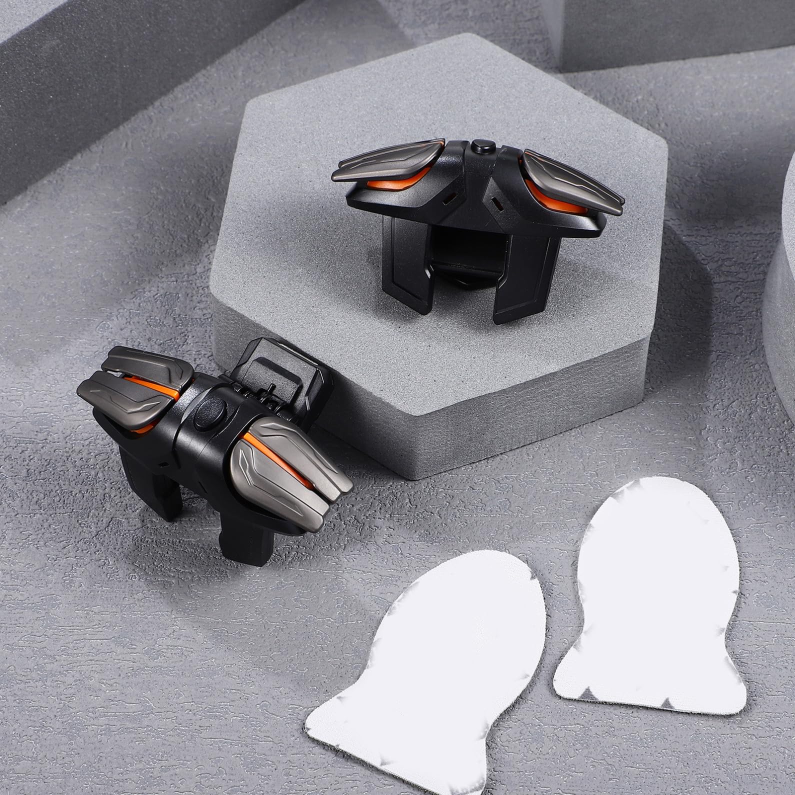 RORPOIR Mobiler Gaming Controller Trigger für Gamecontroller mit Kabel Gaming Handschuhe PC aus Abs Kunststoff für Handy Spiele