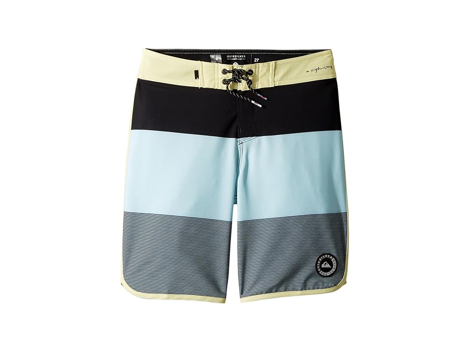 

Quiksilver Kids Highline Tijuana Scallop Boardshorts (Big Kids) (Aquatic) Boy's Swimwear