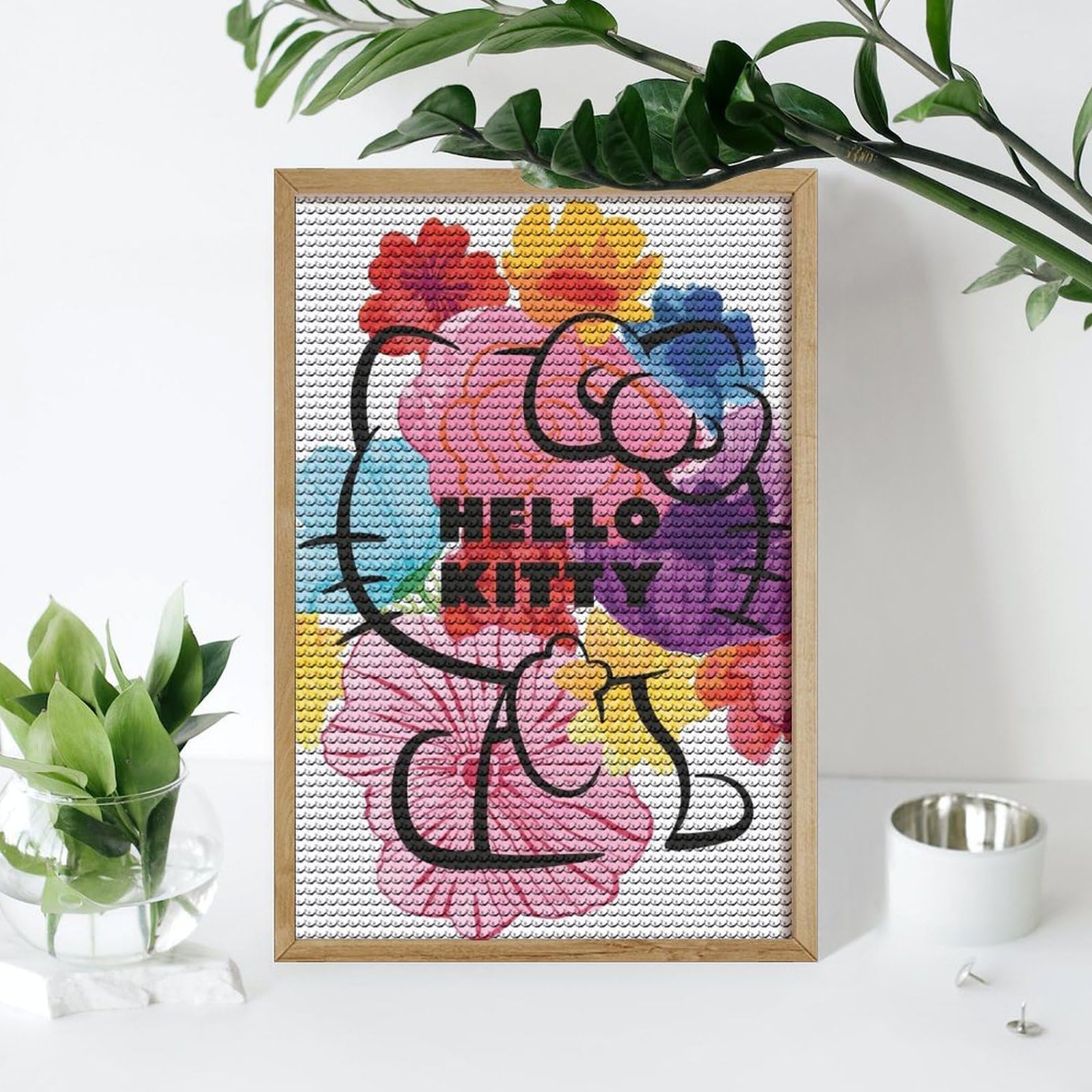 Amazon | ダイヤモンドアート ハローキティ (6) ダイヤモンド