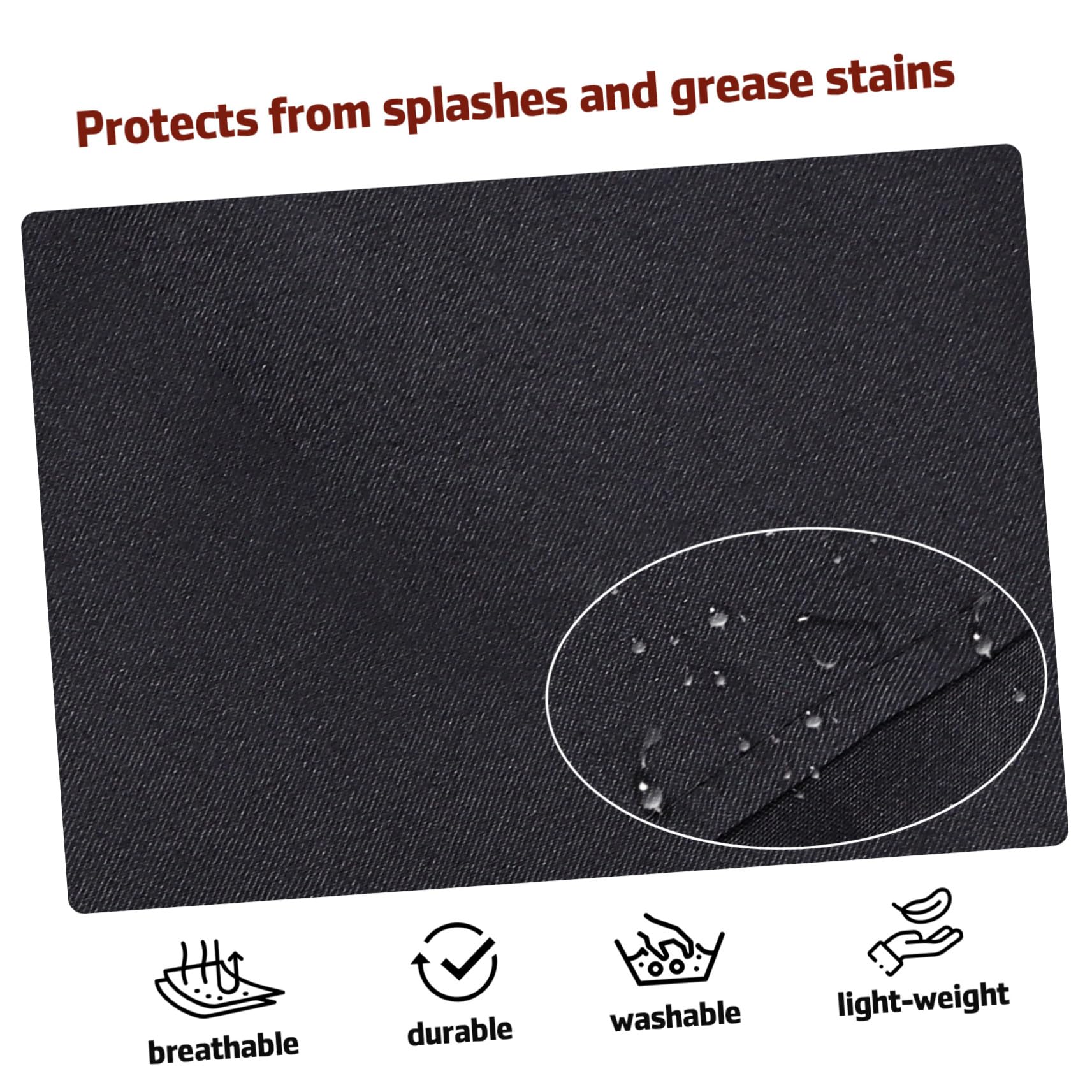 ERINGOGO 12 Pièces Tabliers de Cuisine Unisexes avec Poches Style Suspendu Protection Éclaboussures Confort pour Cuisine Salon Coiffure Atelier et Jardinage