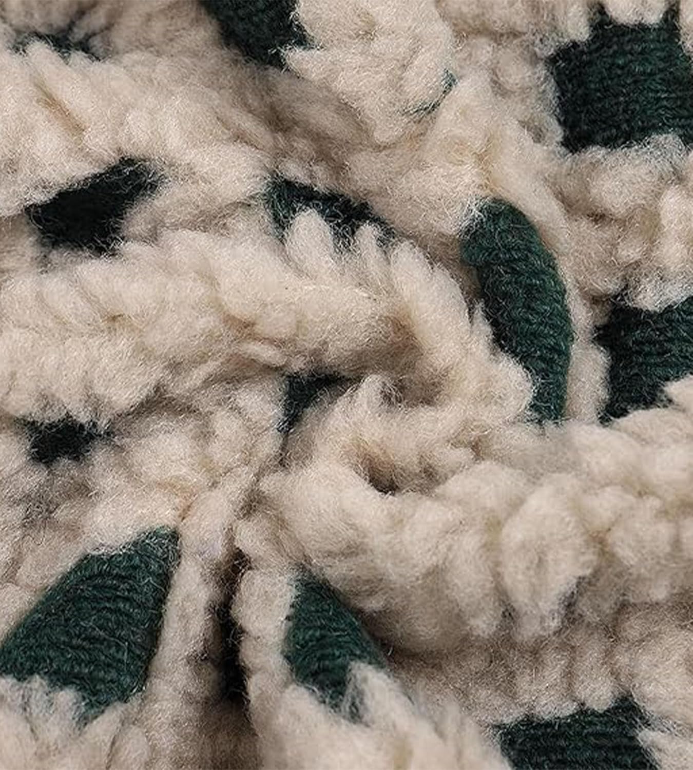 Colorful world Womens Checkered Sherpa Vest Fleece Jacket Lightweight Zip Up Sleeveless Crochet Plaid Gilet with Pocket - Image 6