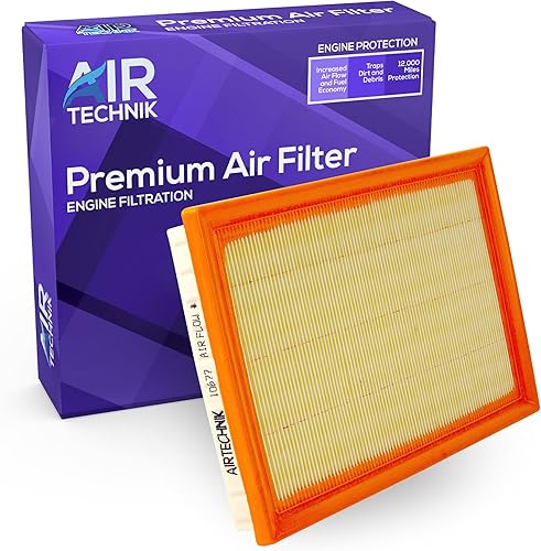 Miniatura 8 de AirTechnik CA10755 Filtro de aire de motor de reemplazo Compatible con Dodge Durango, Jeep Grand Cherokee, Lexus ES350, NX200T, NX300, RX350
