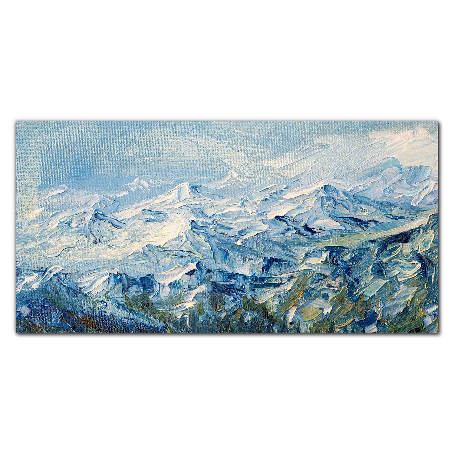 Crédence de cuisine adhésive 140x70cm pour décorer vos murs en hiver