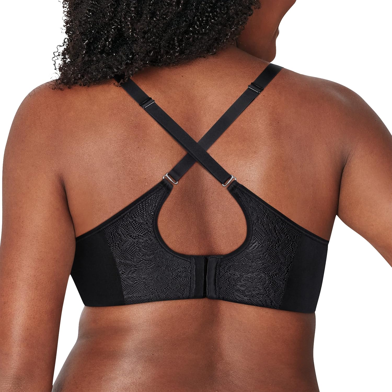 Playtex Womens Dreamwire Ultra-Soft No-Poke Underwire Bra, Smooth Lace Bra, 4-Way Support - Image 4