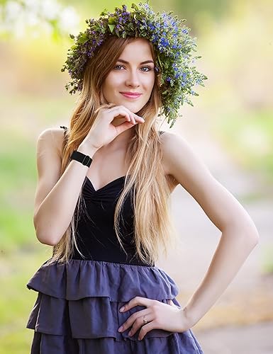 Miniatura 6 de TOYOUTHS 3 paquetes de correas compatibles con Fitbit SenseSense 2Versa 3Versa 4, correas elásticas ajustables de nailon para mujeres y hombres,