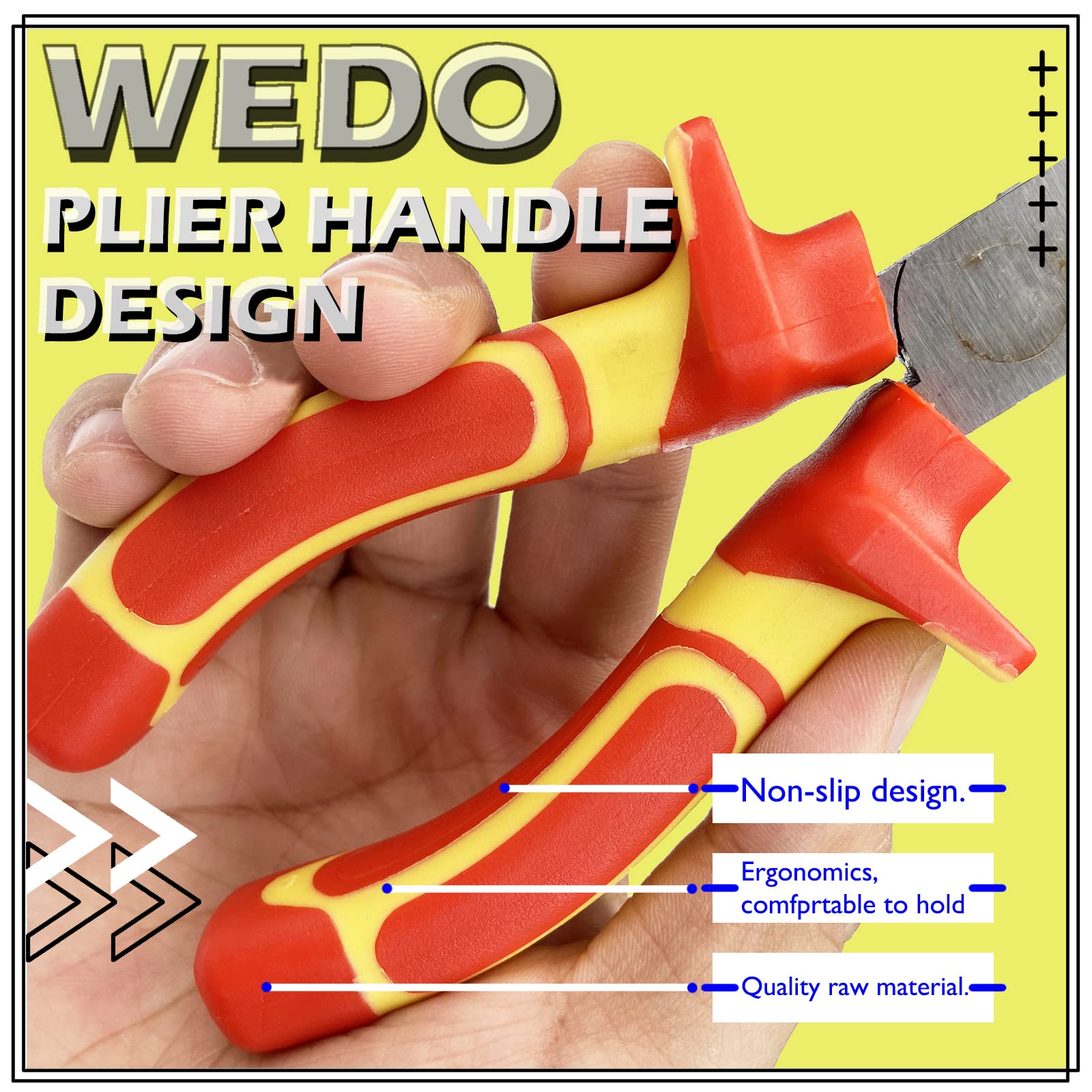 Seitenschneider Knipex WEDO Spitzzange, Nadelzange,Messing