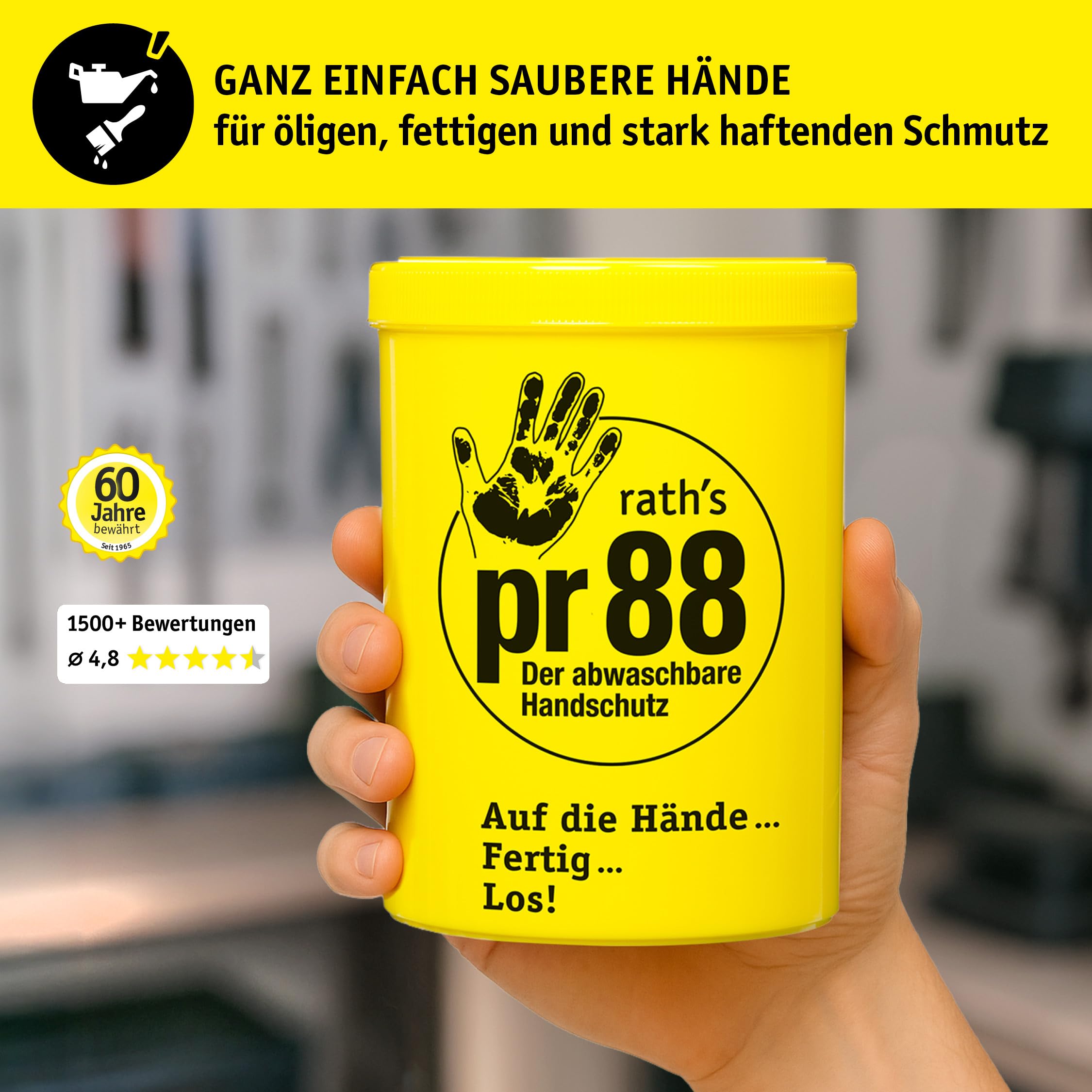 Pasta do zabezpieczenia rąk niewidzialna rękawiczka pr88 puszka 1L RATH