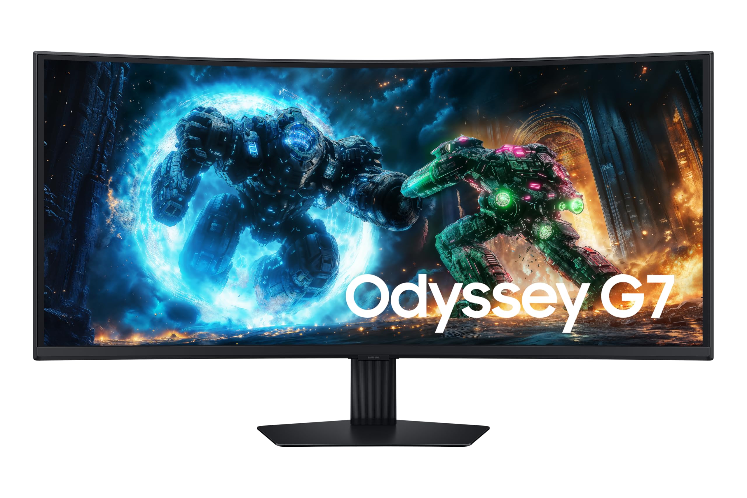 Samsung 40-inch Odyssey G7 WUHD Curved Gaming Monitor with 180 Hz Refresh Rate, 1 ms Response time, AMD Freesync Premium pro, Picture-by-Picture - (LS40FG756ENXZA) [Canada Version]