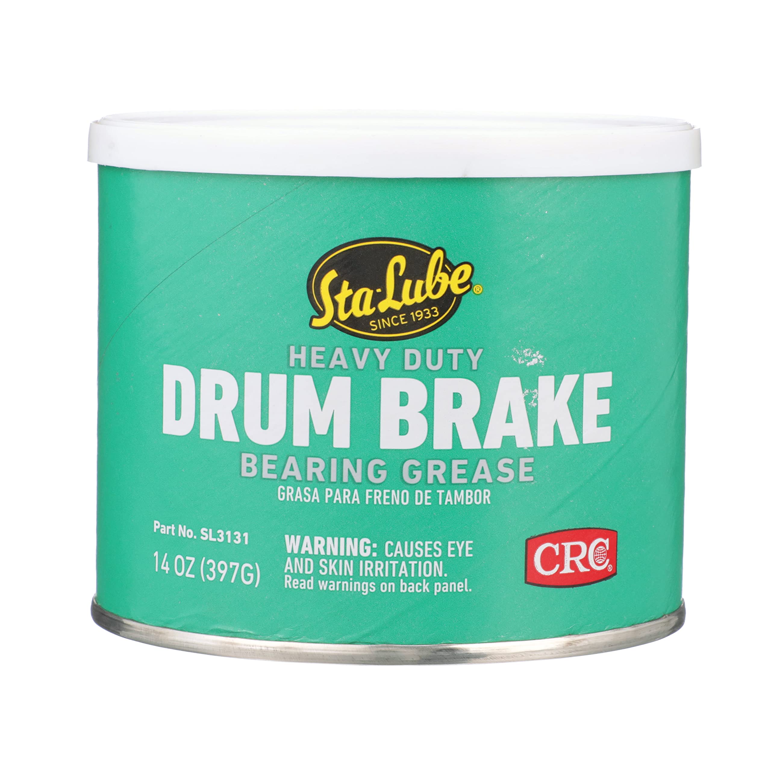 Sta-Lube SL3131 Heavy Duty Drum Brake Wheel Bearing Grease - 14 wt. oz, Dark Amber Semi-Solid to Sol