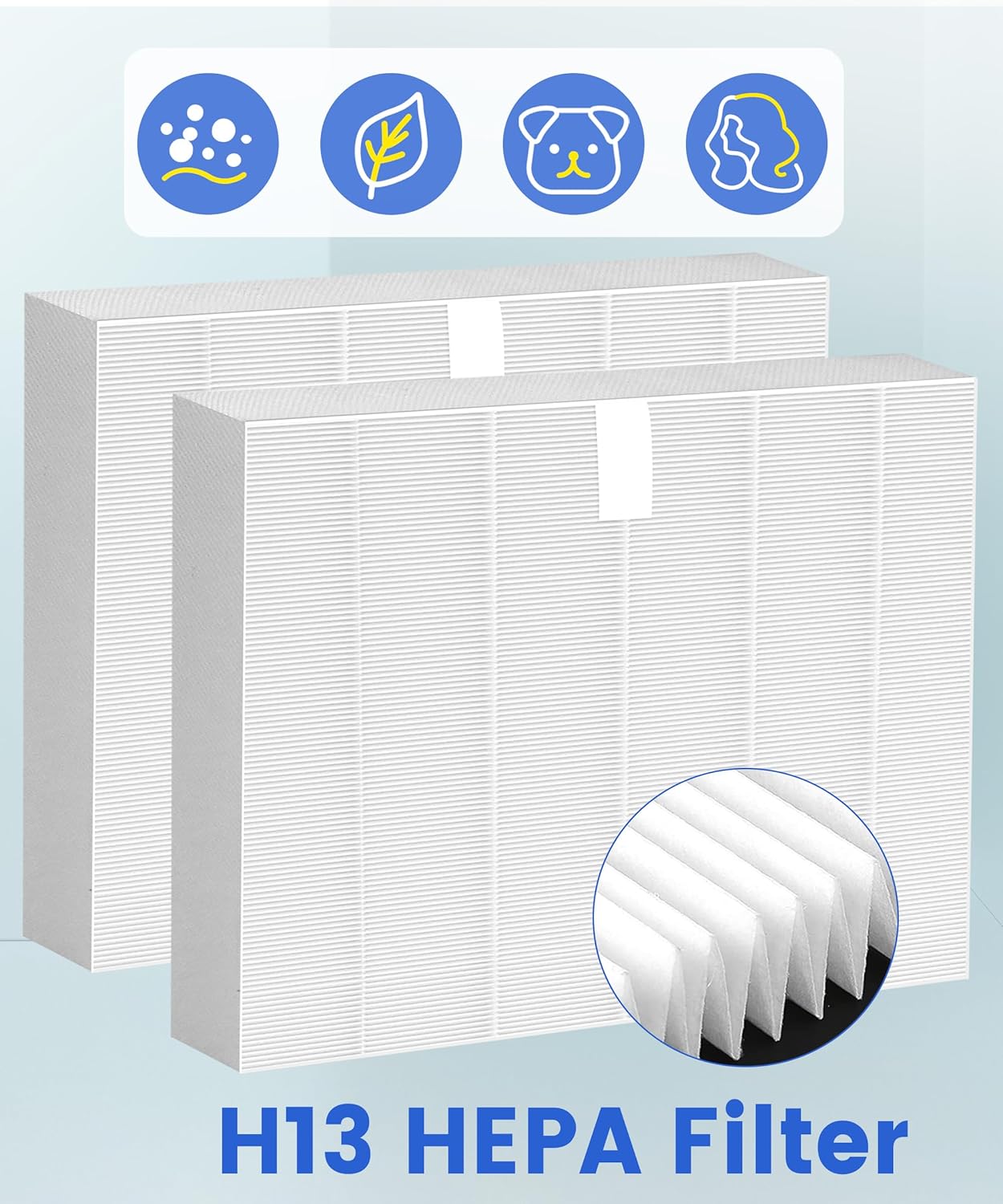 10-00814 Hot Tub Spa Simplicity Flat Filters Cartridge Compatible with Bullfrog M6 M7 M8 M9, Swim A5 A6 A7 A8 A9 and S150 S180XD S200, with 4 Pack Flat Filters Replacement