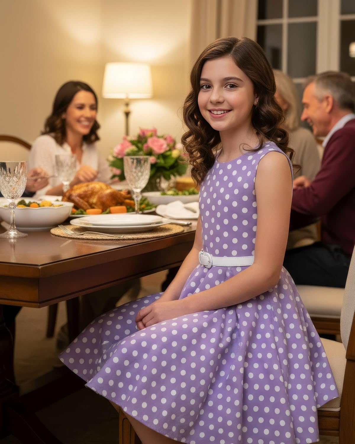 BlackButterfly Kids 'Audrey' Vintage 50's Girls Dress
