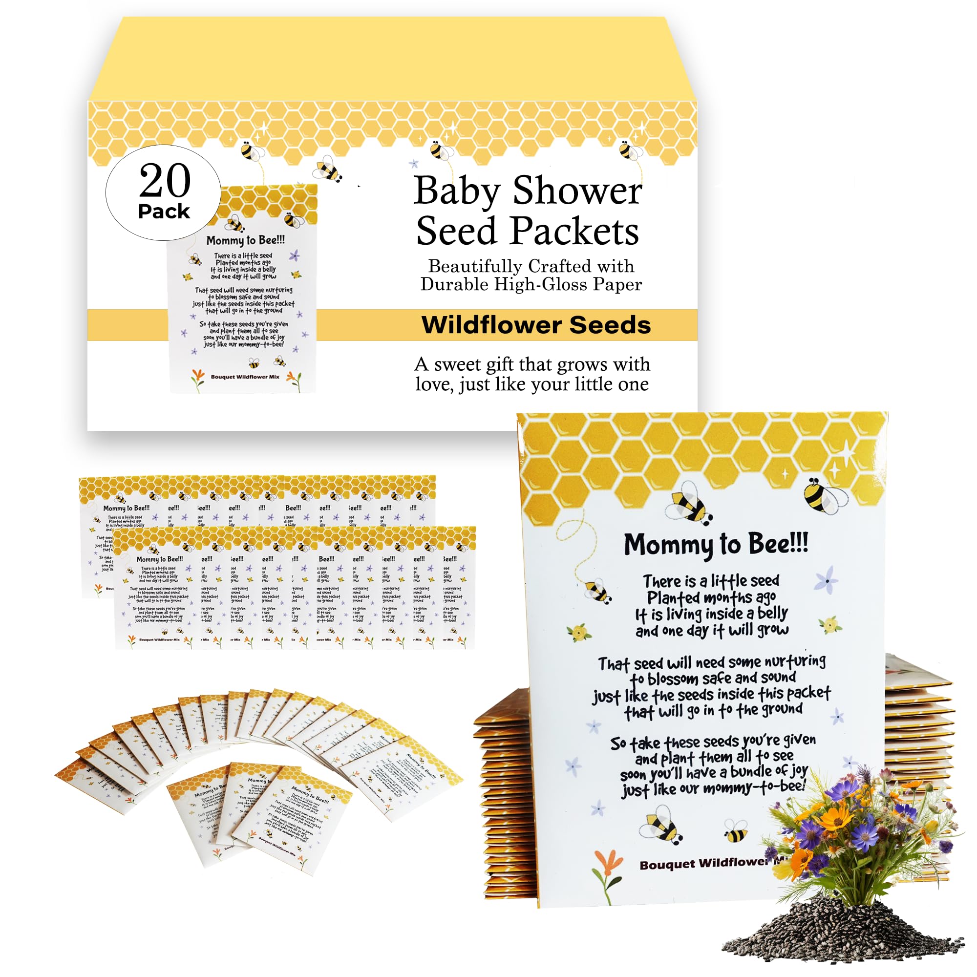Mommy to Bee Seed Packets
