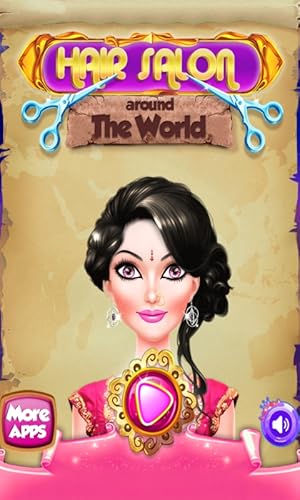 Cabeleireira do mundo : O melhor jogo de cabeleireiro para crianças e meninas !