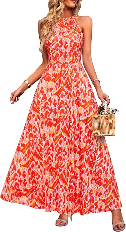 STYLEWORD Damen Halterneck Sommerkleid