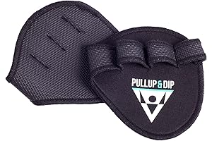 PULLUP & DIP Weight Hand Grips - Alternative to Gym Workout Gloves