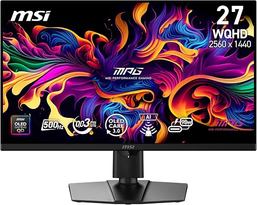 MSI MPG 271QR QD-OLED X50