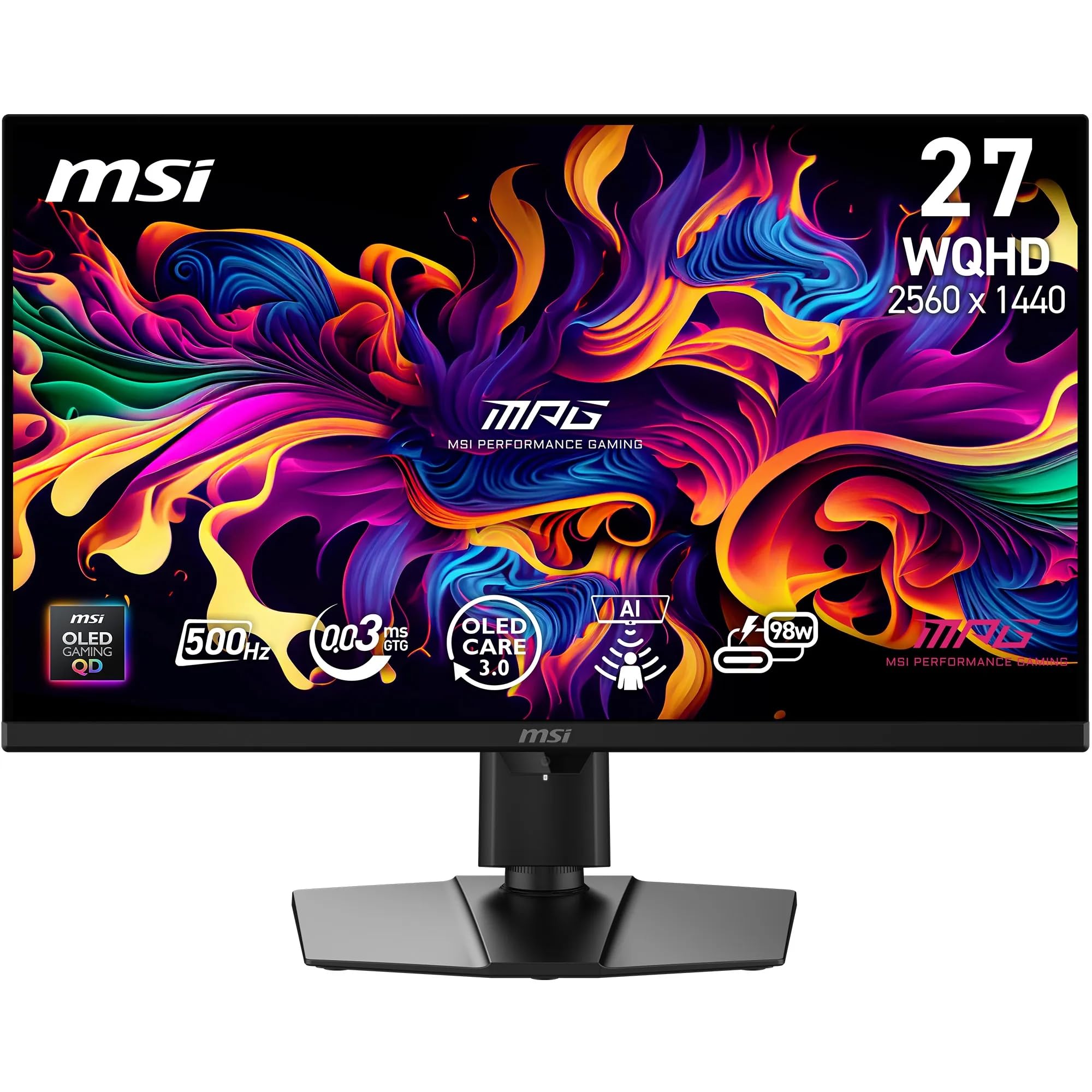 MSI MPG 271QR QD-OLED X50 - Écran Gaming 27