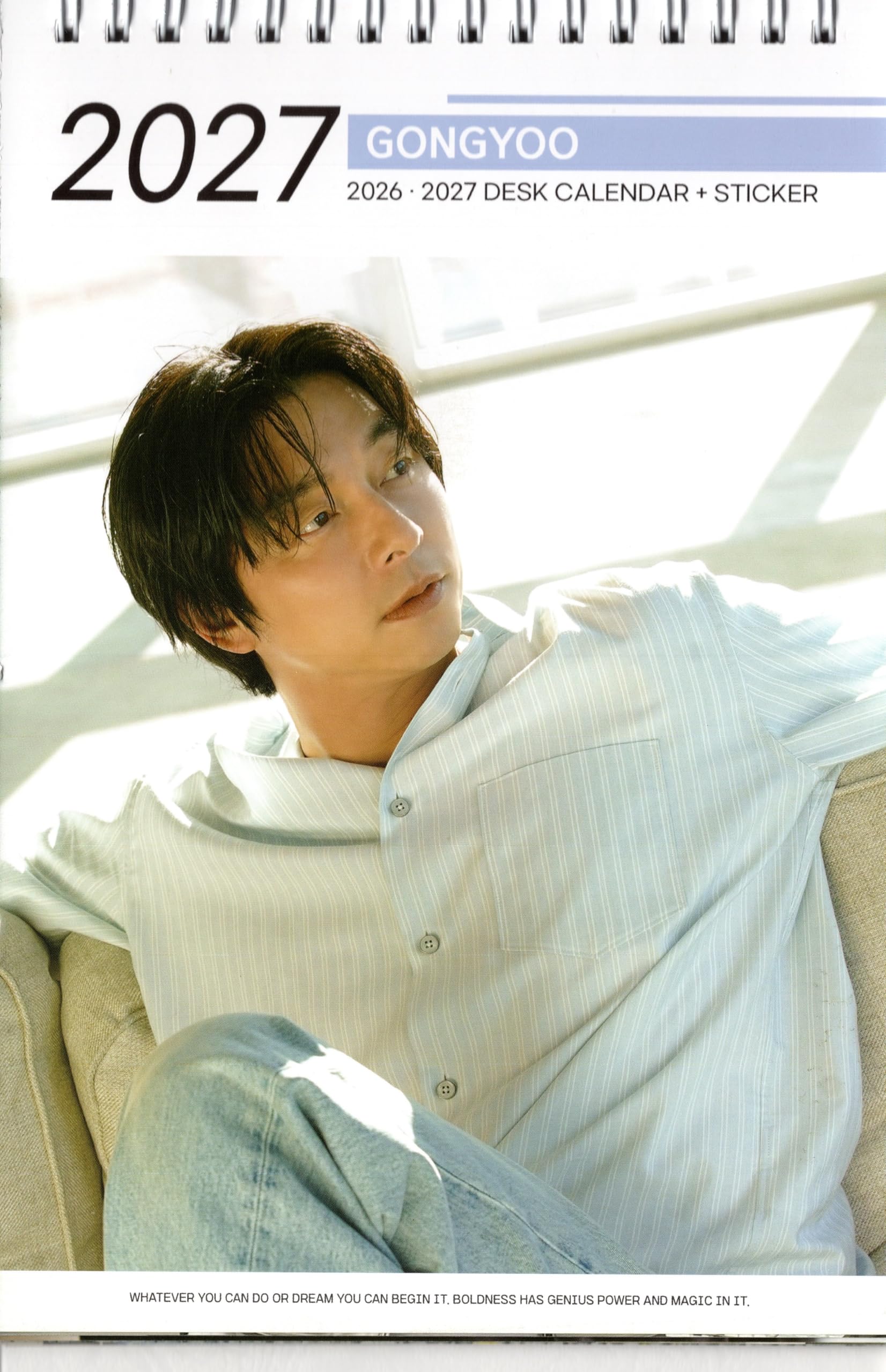 Amazon | コン・ユ GONG YOO コンユ グッズ 卓上 カレンダー (写真集
