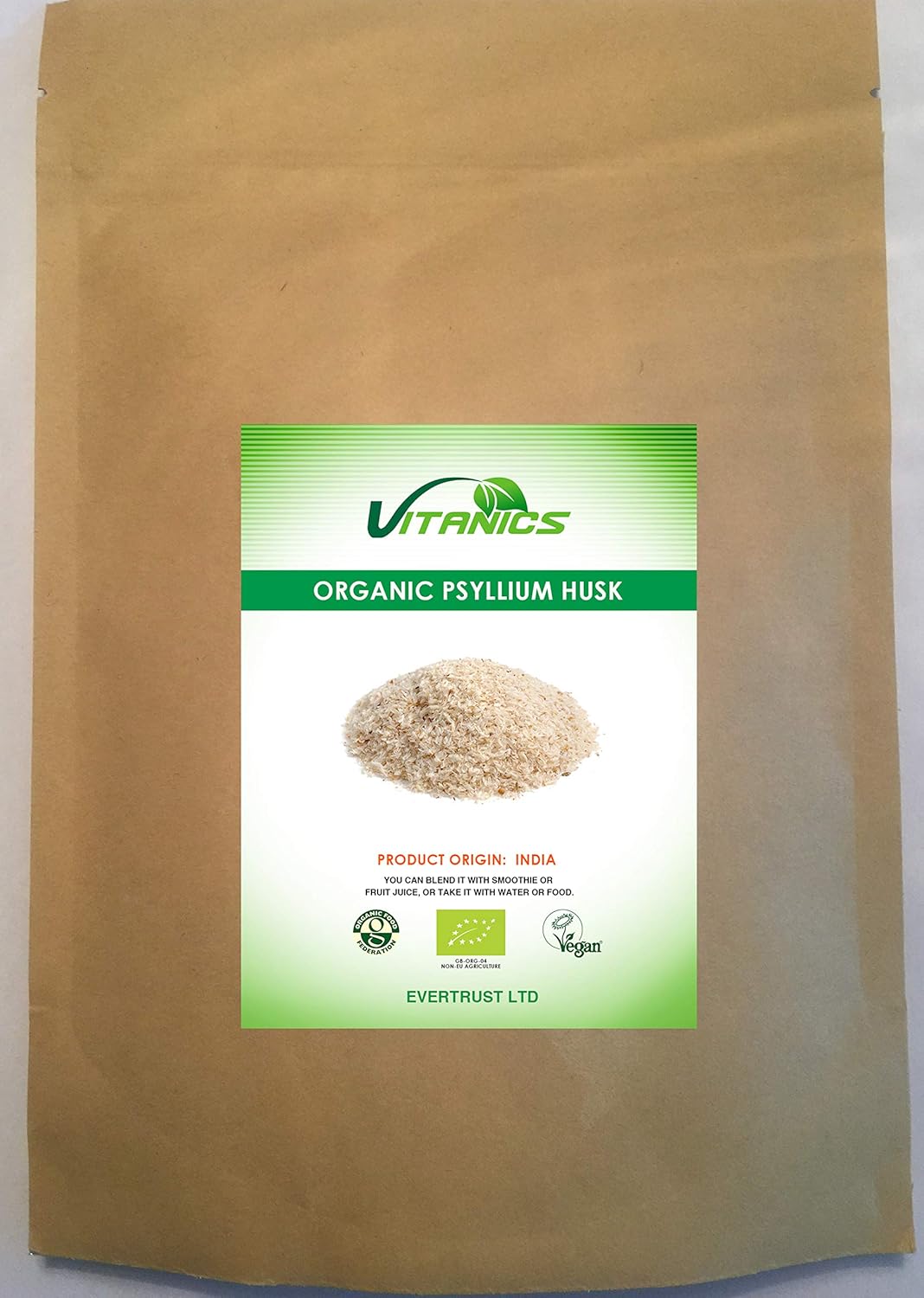 Organic Psyllium Husk (1kg) Amazon.co.uk Health & Personal Care