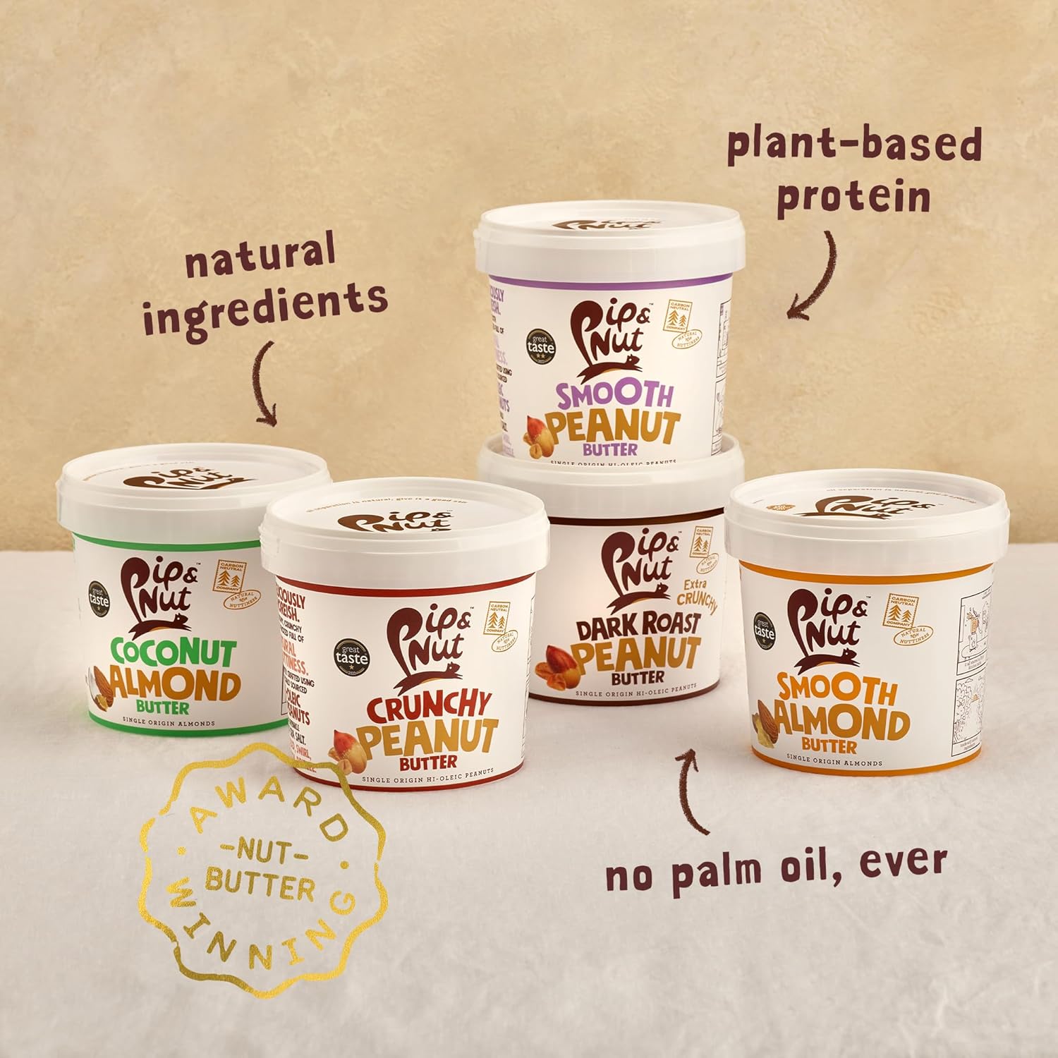 Pip & Nut CRUNCHY PEANUT BUTTER 1KG Is Halal Suitable | Halal Check