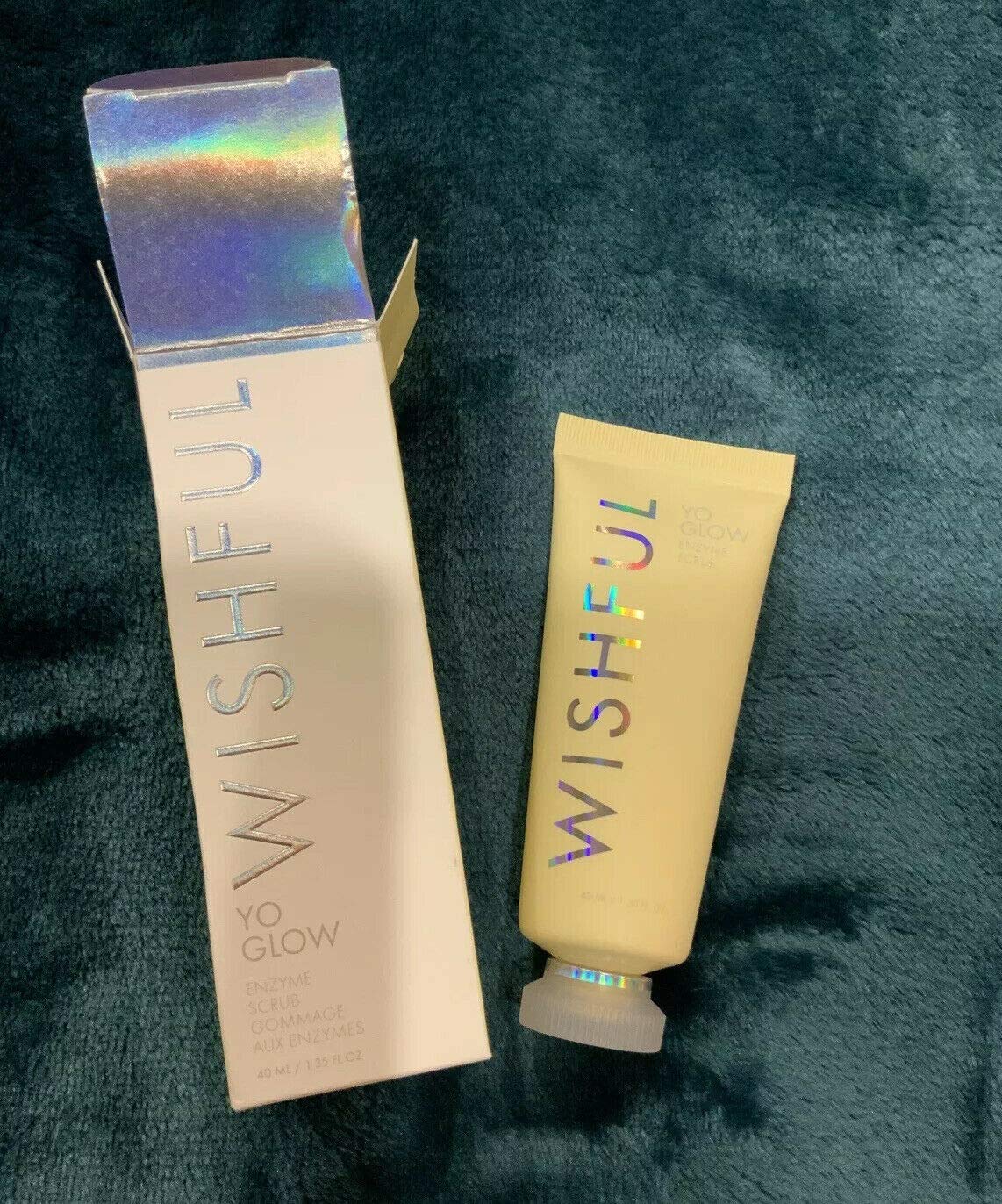 Wishful Mini Yo Glow AHA & BHA Facial Enzyme Scrub 1.35 oz/ 40 mL detailed view