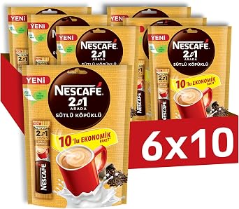 NESCAFÉ 2 in 1 Milk Foam, 10 G x 60 Pieces