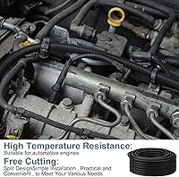 Vista 5 de Kanayu Tubo de Cable Divisible Ignífugo de Alta Temperatura Conducto de Cable Mangas de Cable Divisibles Tubería de Telar Conducto de Cable