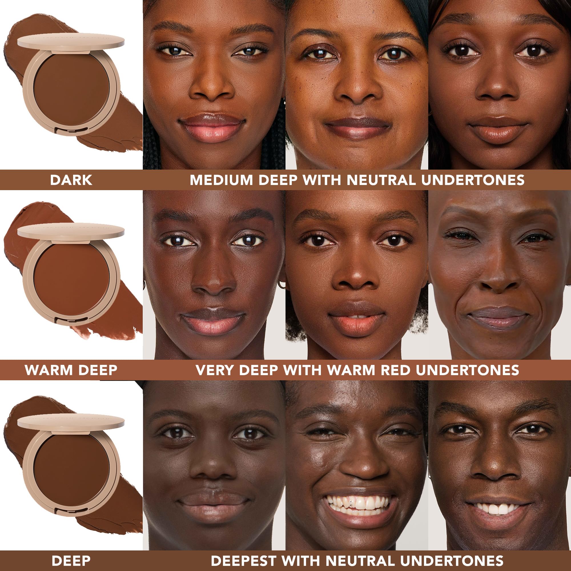No Makeup Makeup Foundation & Brush Duo, Adaptive Cream-Balm Formula