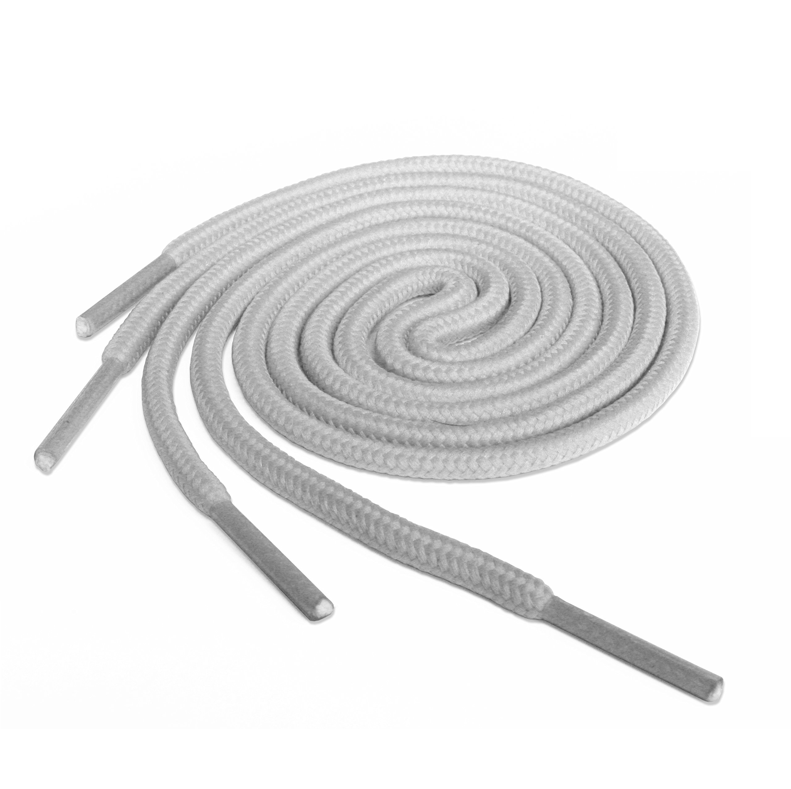 LacestarRound Shoe Laces for Trainers Boots Hi-tops Football Boots Coloured Cord Laces Shoelaces New Suitable for all brands of shoes for Adults or Kids