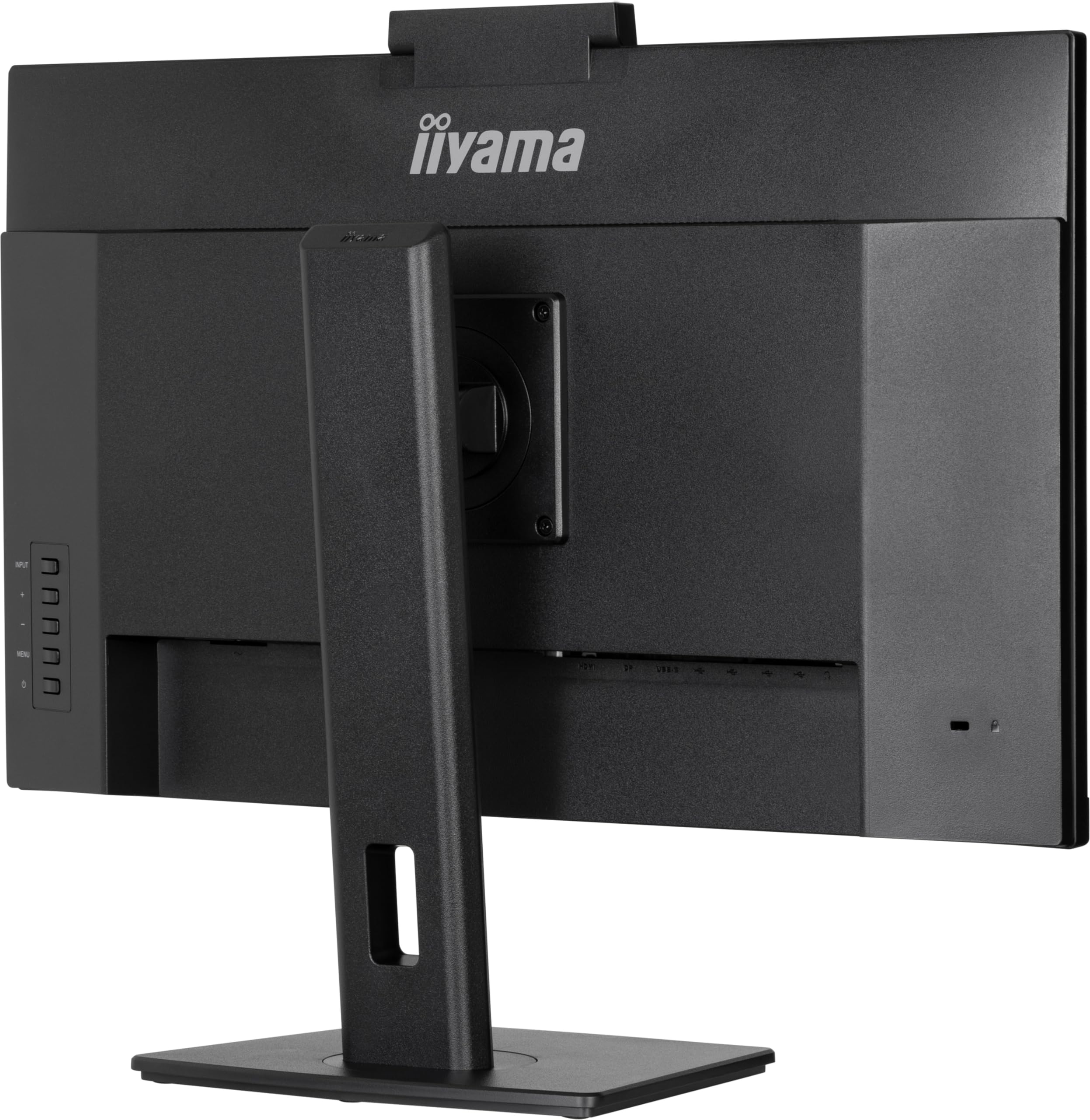 iiyama Prolite XUB2790QSUH-B2 68,5cm 27" IPS LED-Monitor QHD 100Hz HDMI DP USB3.2 USB-C 65W KVM-Switch Slim-Line Höhenverstellung Pivot Windows Hello Webcam schwarz