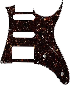 For Ibanez RG40 HSS Style Guitar Pickguard Scratch Plate 4 Ply Brown Tortoise