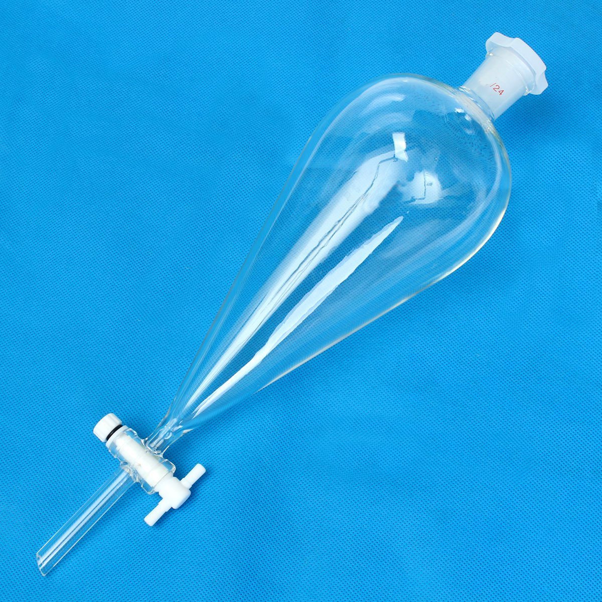 EsportsMJJ 1000Ml Glas Abscheide Trichter Mit Ptfe Hahn Labor Labor
