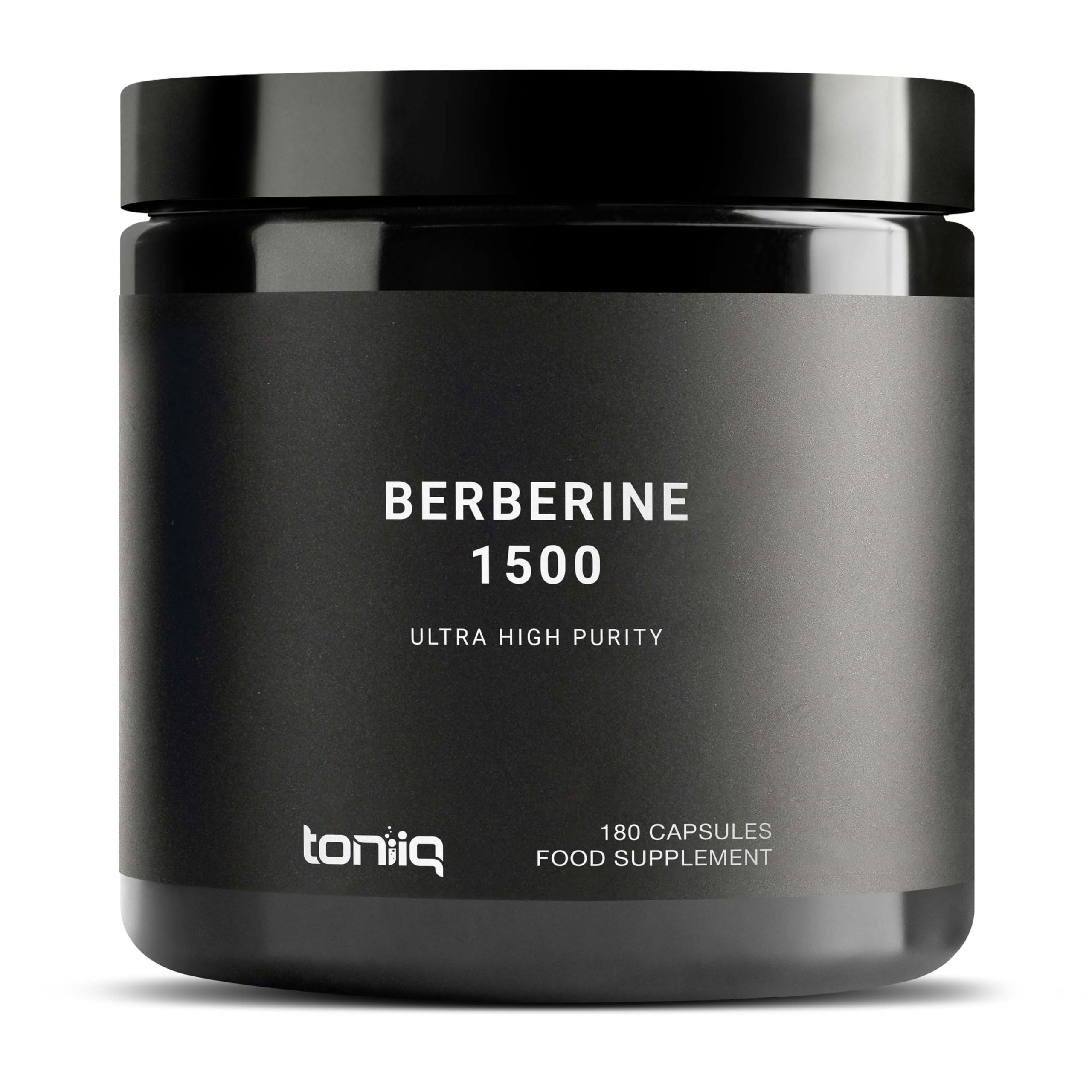 Ultra High Strength Berberine 1500mg from The Himalayas Berberine Supplement - 97% Highly Purified and Bioavailable -Wild Harvested-Concentrated Formula HCL -3 Caps Serving-180 Veggie Caps