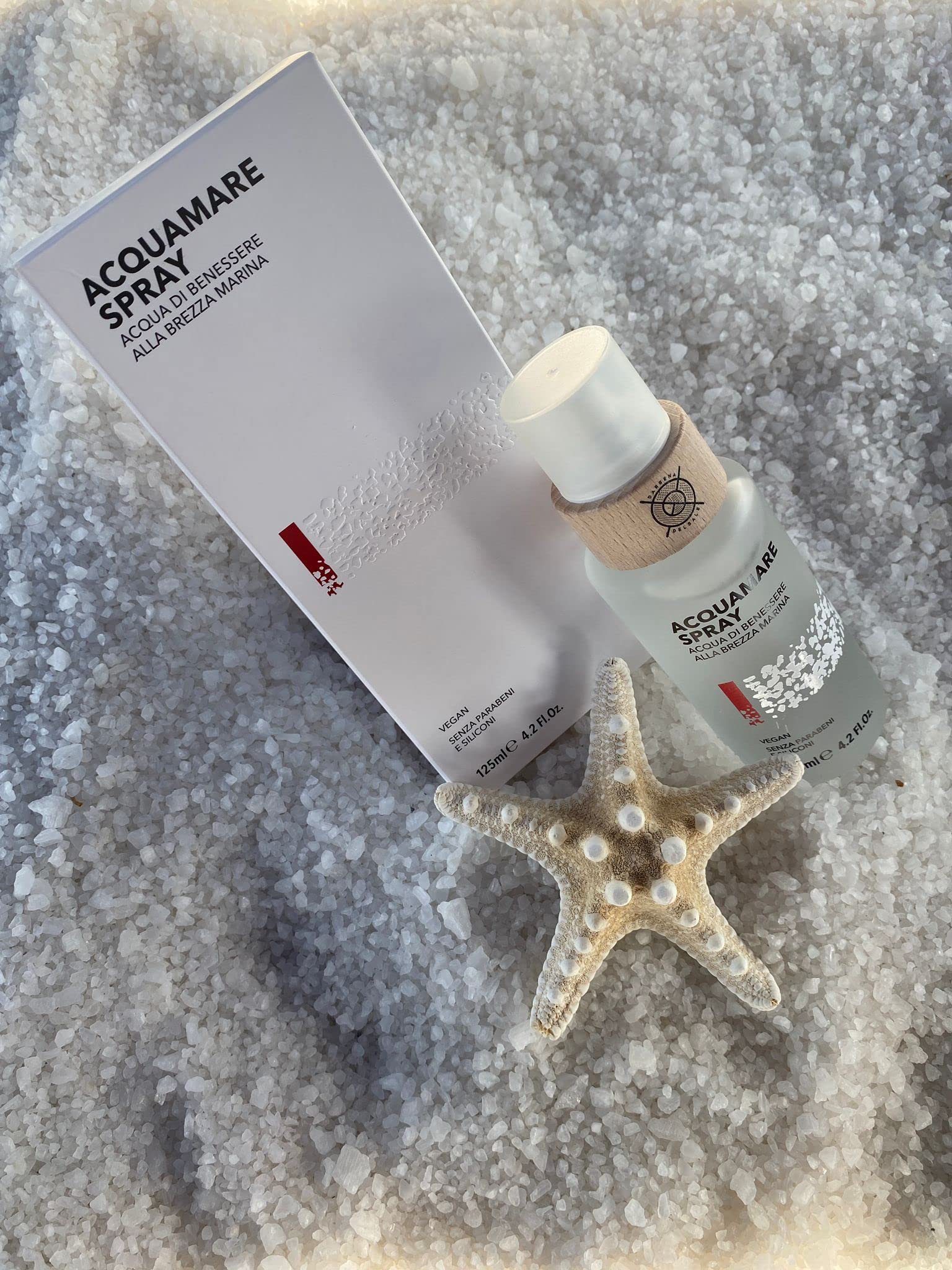 Acquamare spray, acqua di benessere alla brezza marina. 125 ml.
