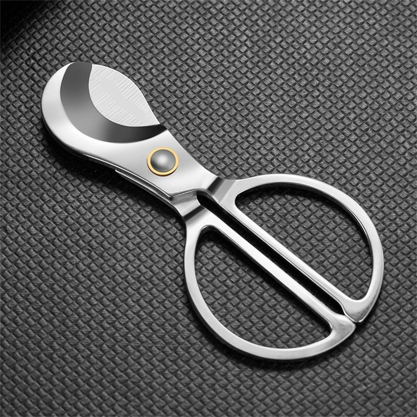 Classic Cigar Scissors, Stainless Steel Double Edge Cutter, Portable Handheld Precision Tool for Men, Compact Travel Accessory, Pack of 1