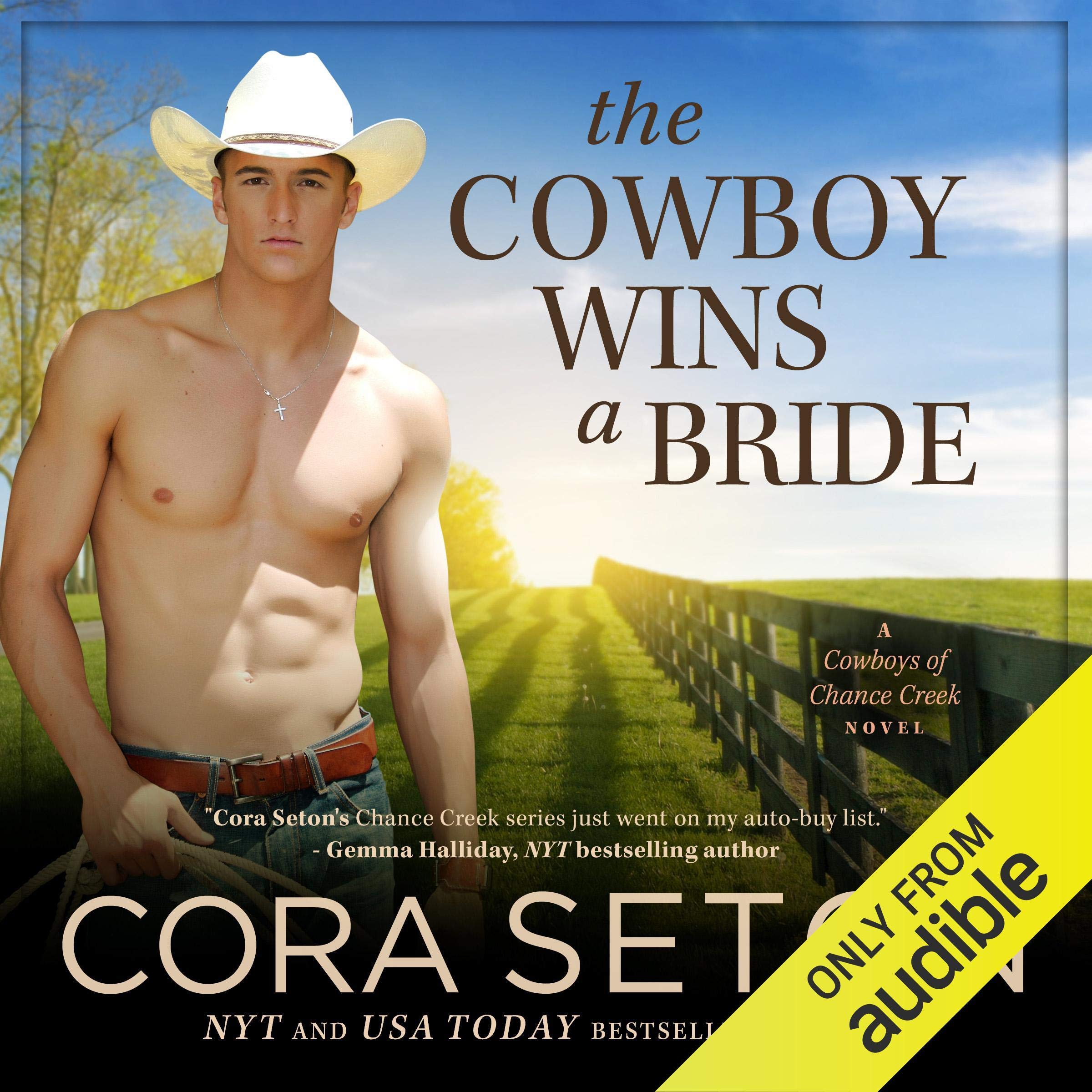 Cover art for The Cowboy Wins a Bride