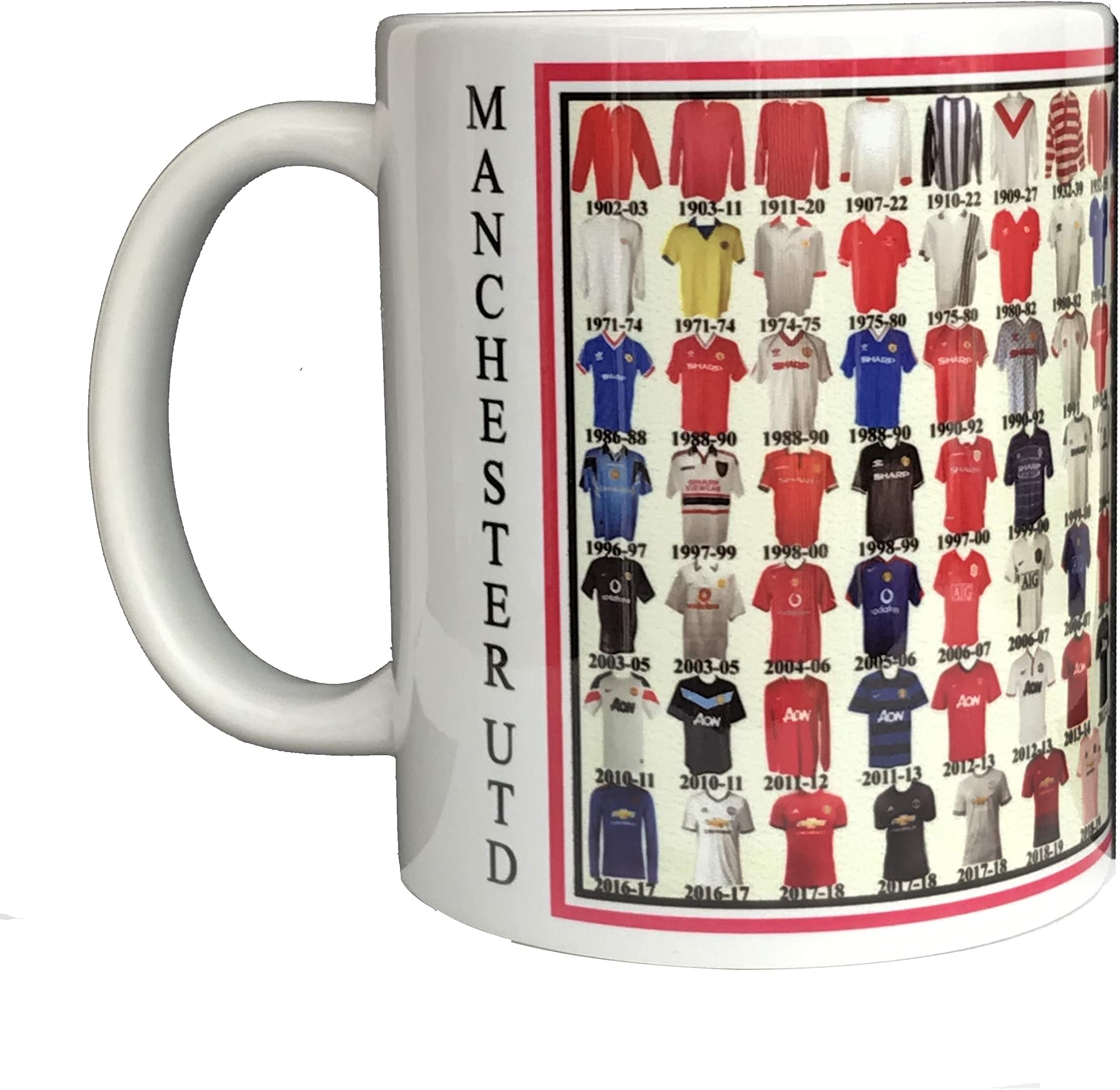 Manchester Shirt History Mug Ceramic Mug Football