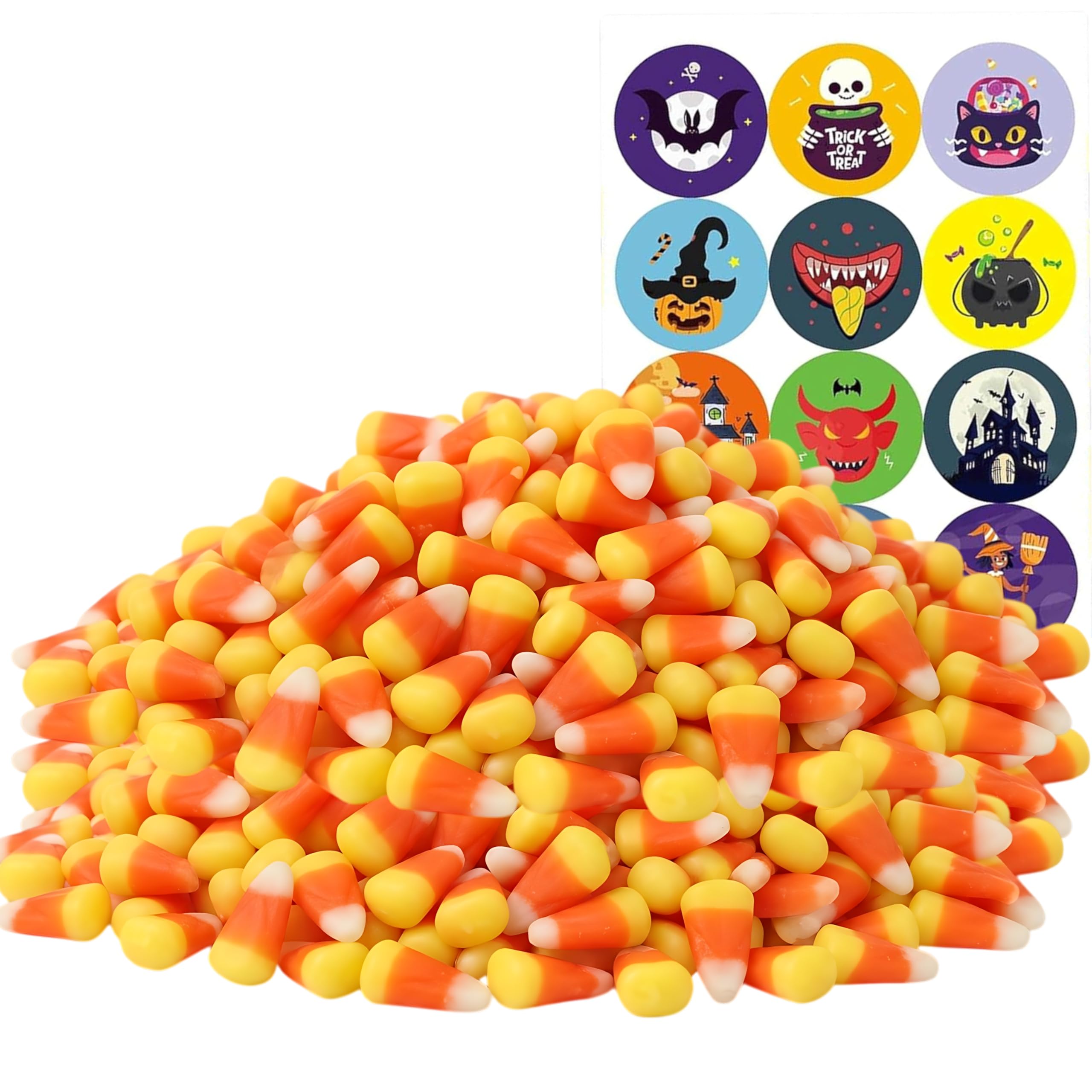 Sarah's Candy Factory Candy Corn in Special Box, 3.5 Lbs. (20 Single-Serve Packs)