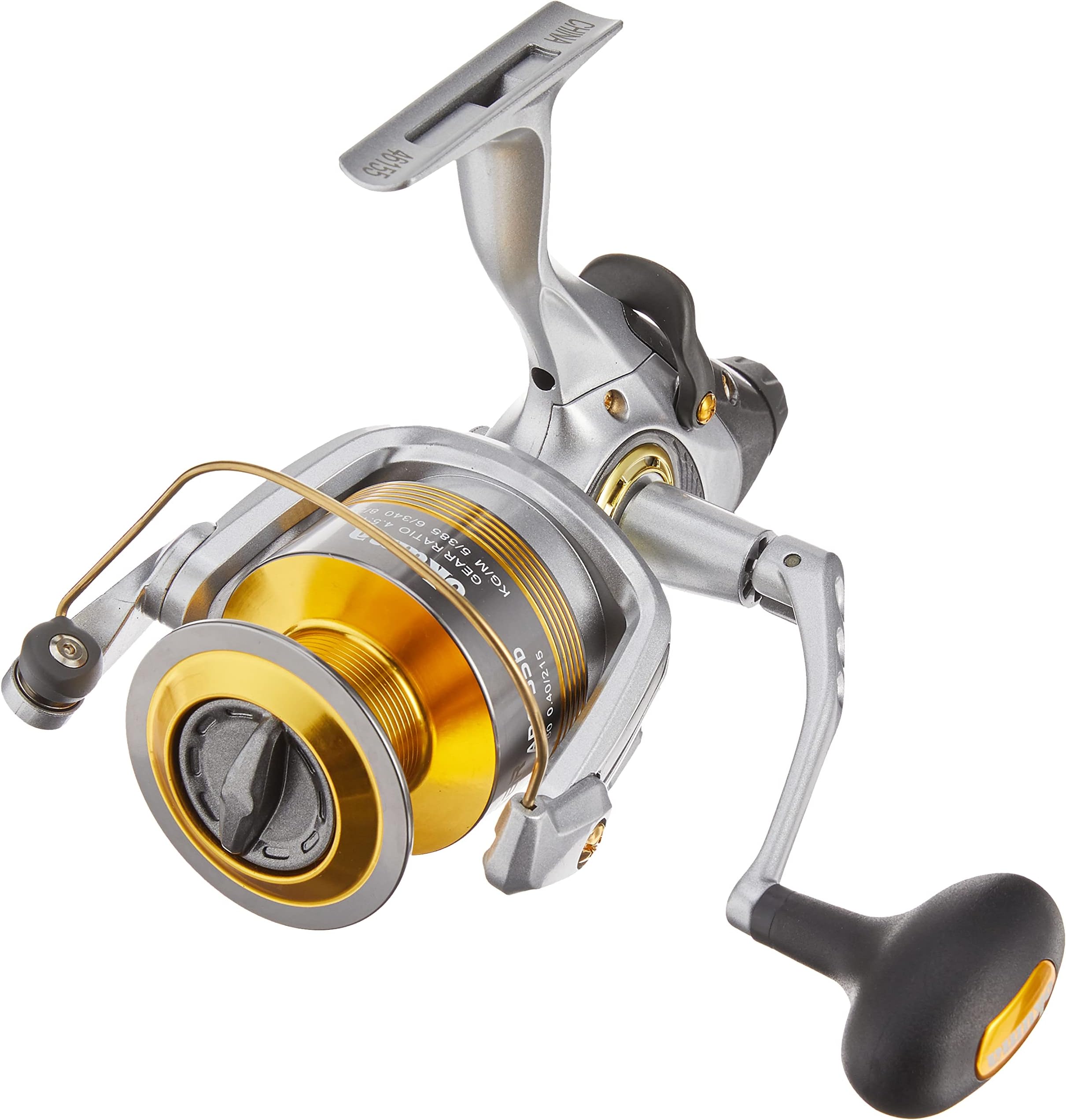OKUMA FISHING TACKLE ABF55b Avenger ABF B Series Baitfeeder Reels, Multicolor, One Size