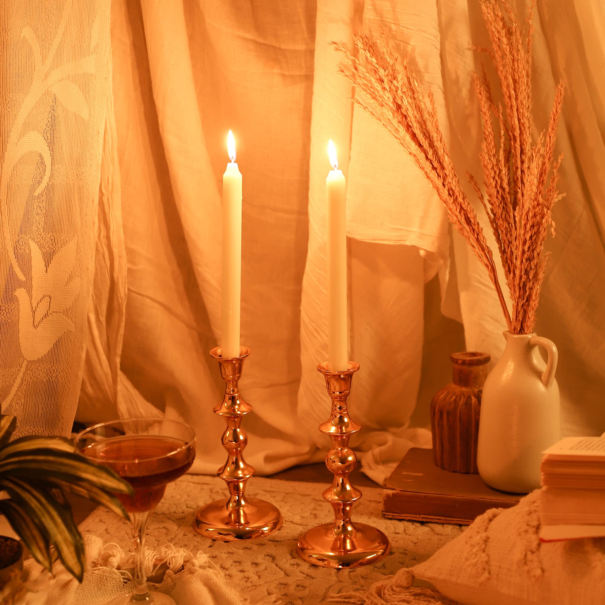 Buy Voidrop Pillar Candle Holder,Taper Candle Holder for Retro