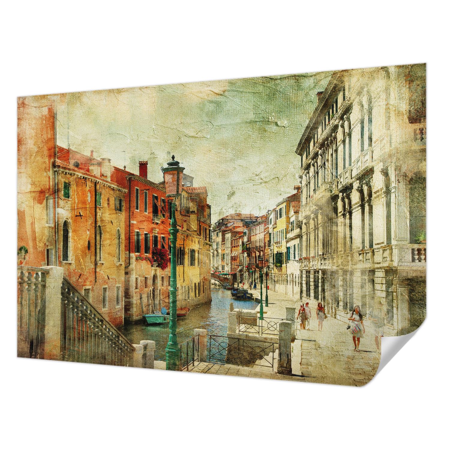Décor mural adhésif Tulup 152x104 cm pour salon moderne urbain